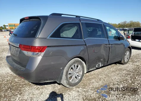 2016 Honda Odyssey Exl z USA, uszkodzony, nr VIN 5FNRL5H65GB032216